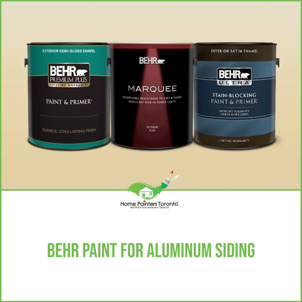 Behr Paint For Aluminum Siding