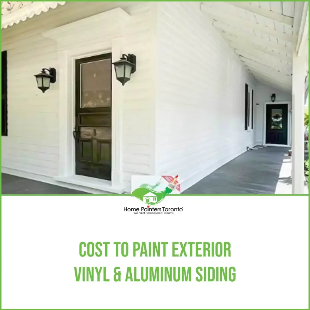 Cost To Exterior Aluminum And Vinyl Siding