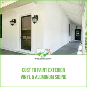 Cost To Exterior Aluminum And Vinyl Siding