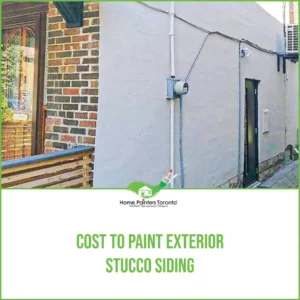 Cost to Paint Exterior Stucco Siding Image