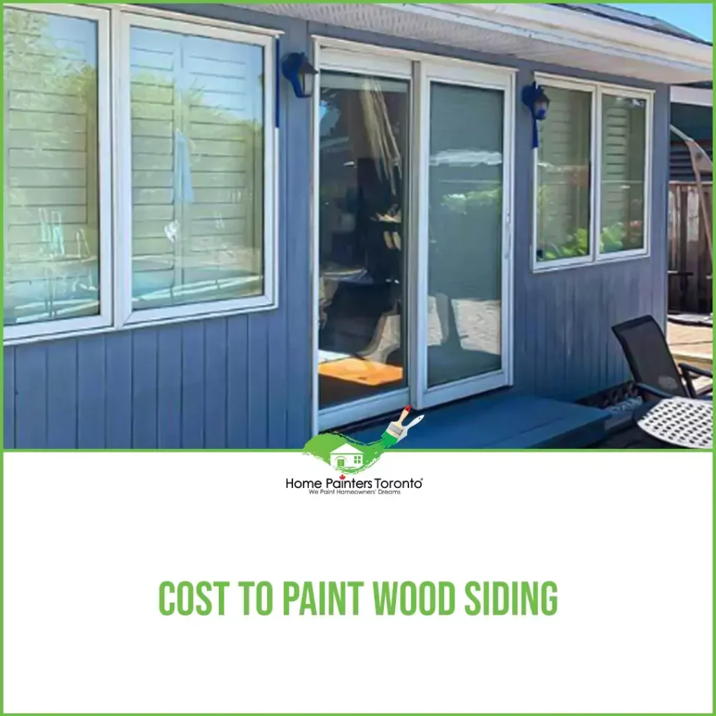 Cost to Paint Wood Siding
