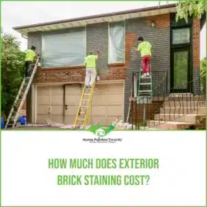 Exterior Brick Staining Cost