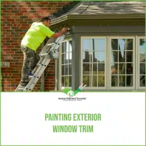 Painting Exterior Window Trim