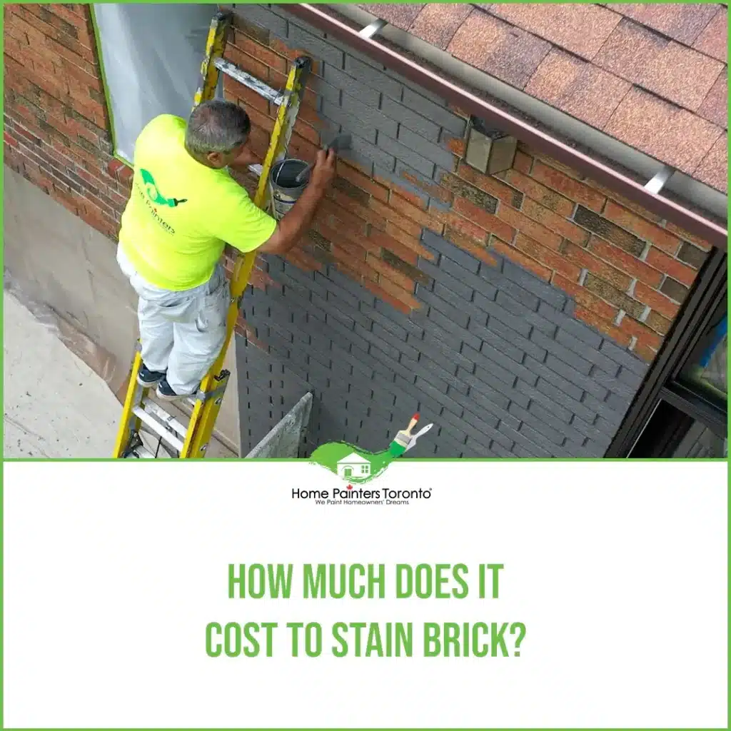 How Much Does It Cost To Stain Brick?