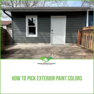 How to Pick Exterior Paint Colours