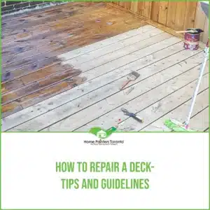 How to Repair A Deck – Tips and Guidelines
