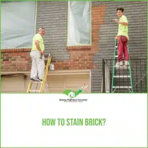 How to Stain Brick