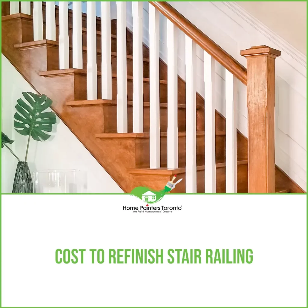 How To Finish Wood Stairs by Home Painters Toronto 1 Painter