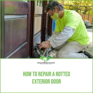 How To Repair A Rotted Exterior Door