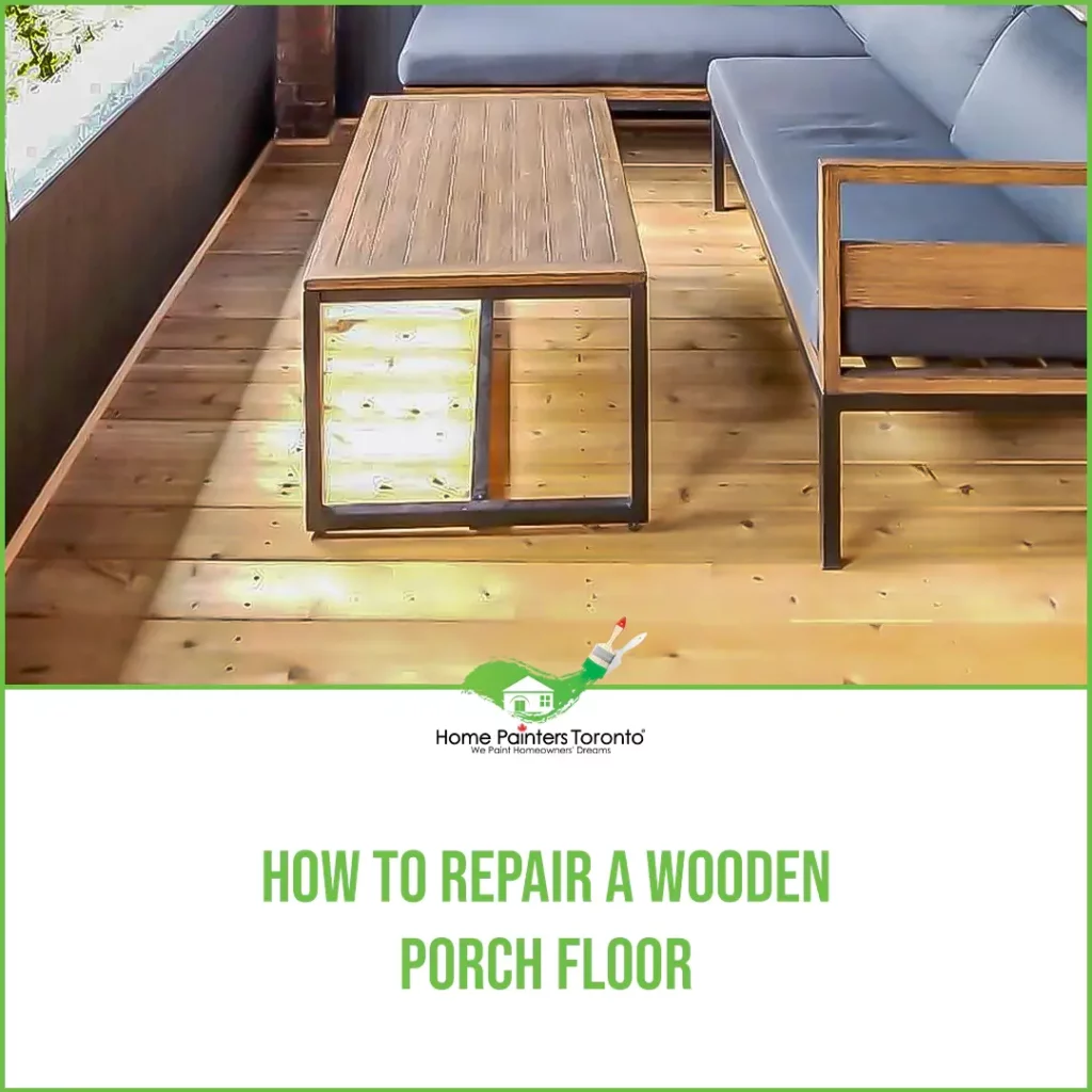 Repair Wooden Porch Floor