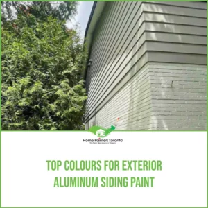 Top Colours For Exterior Aluminum Siding Paint
