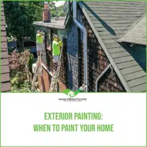 When To Paint Your Home
