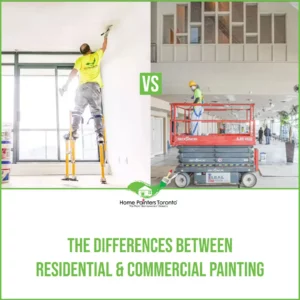 The Differences Between Residential And Commercial Painting