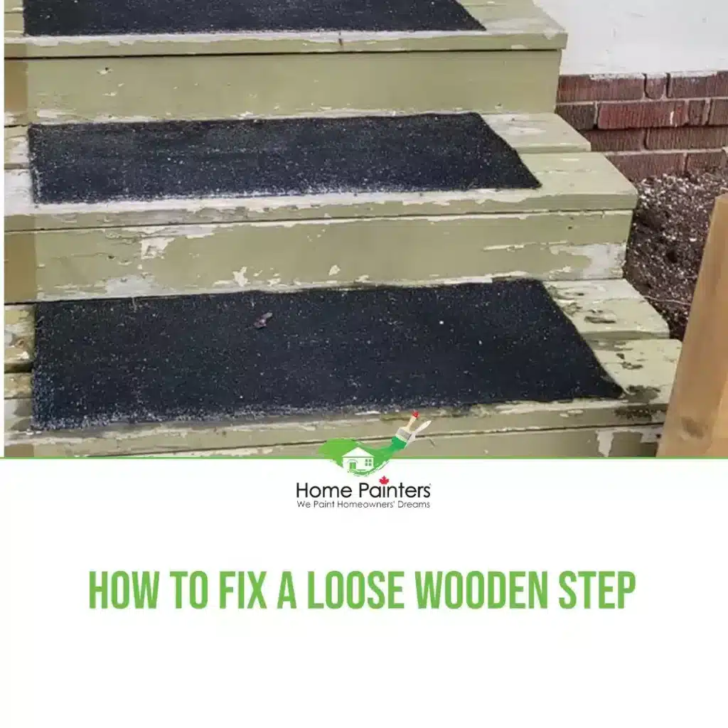 How To Fix A Loose Wooden Step