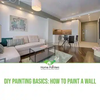 how to paint a wall