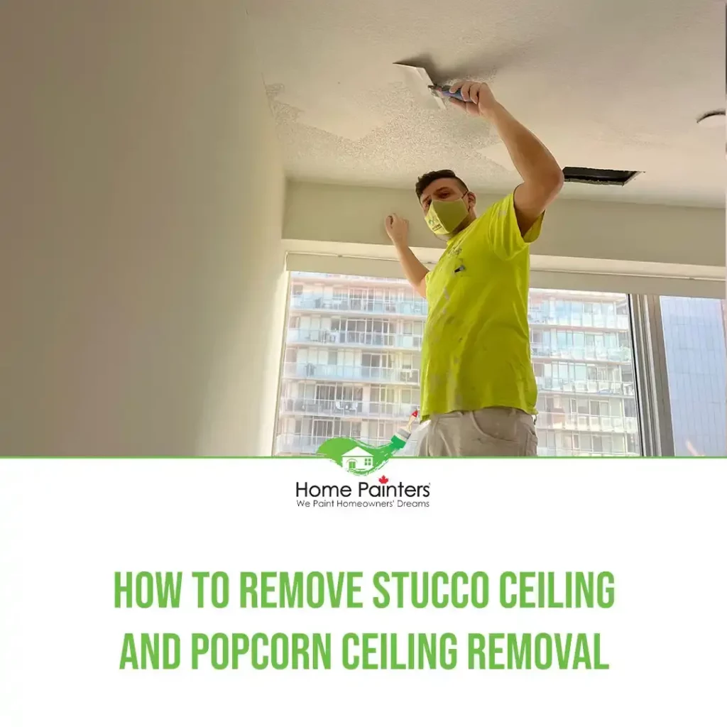 how to remove painted popcorn ceiling Archives HPT