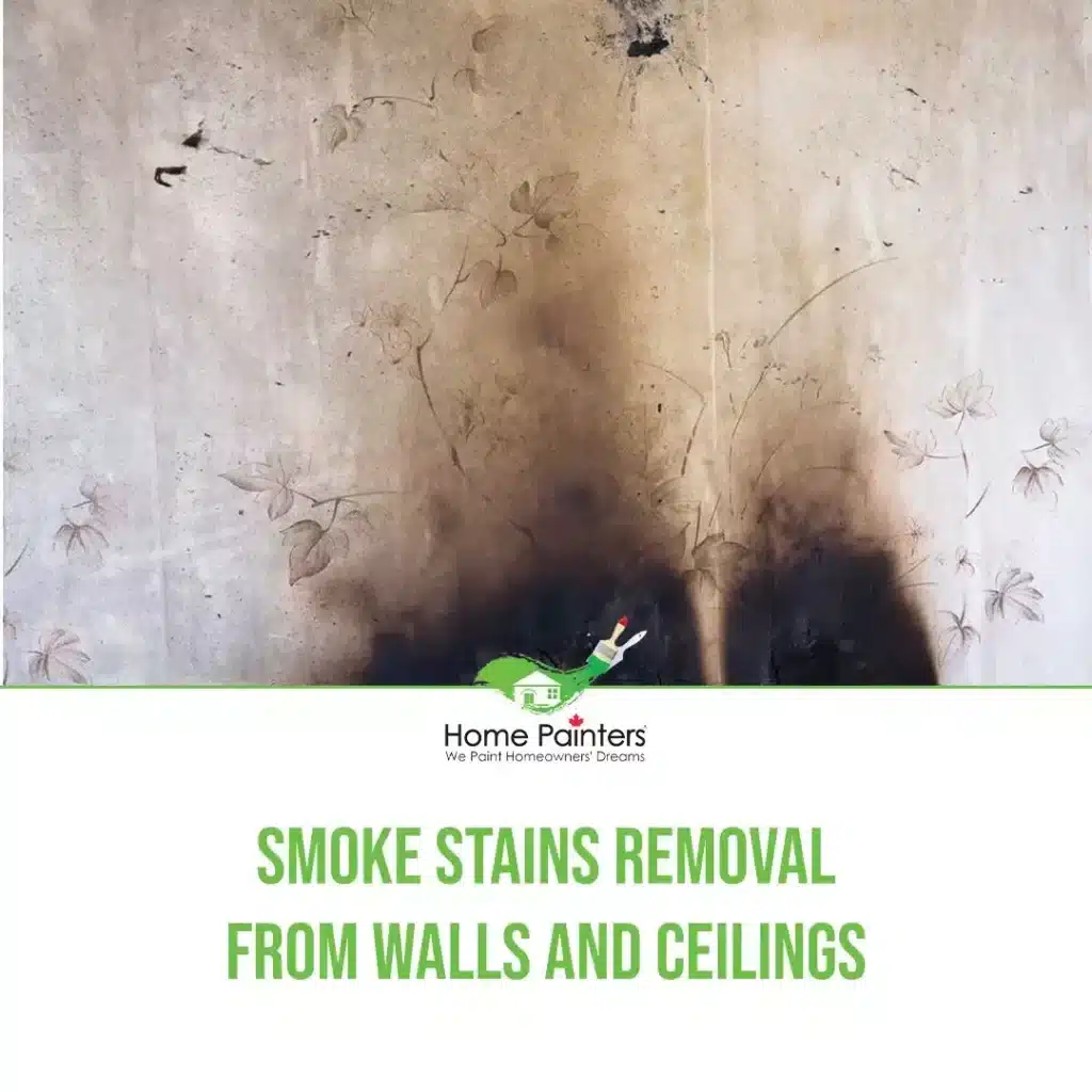 Smoke Stains Removal from Walls and Ceilings
