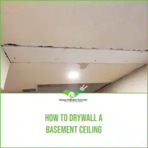 How To Drywall A Basement Ceiling