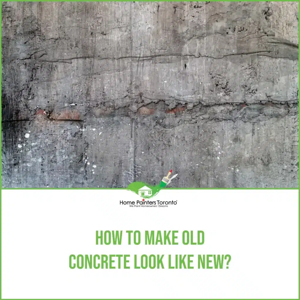 How To Make Old Concrete Look Like NEW Image