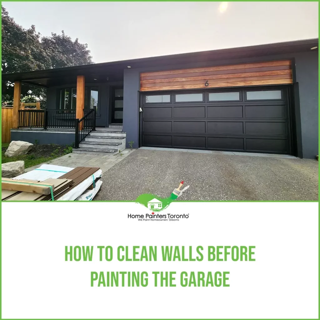 How To Clean Walls Before Painting the Garage