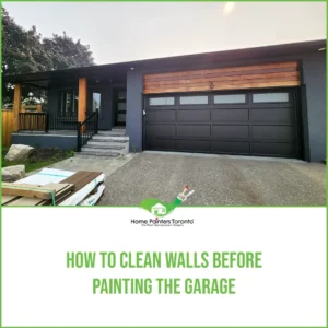 How To Clean Walls Before Painting the Garage
