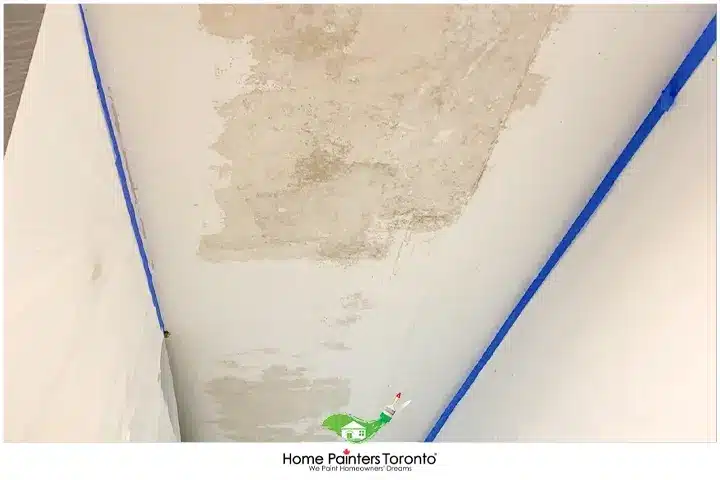 Interior Popcorn Ceiling Removal Protecting