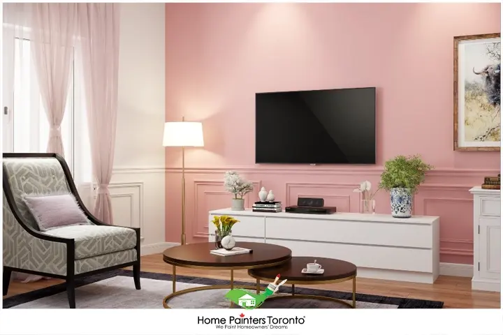 Interior wall Colour Pink