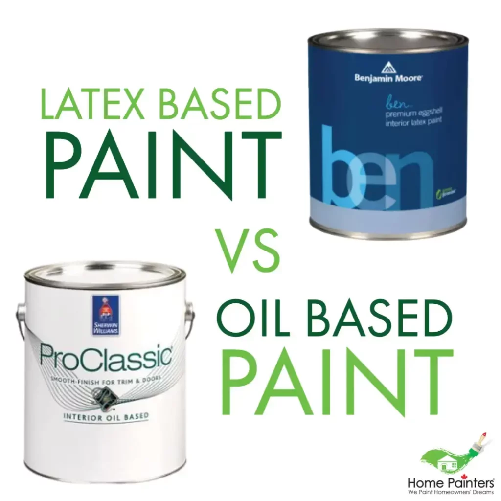 Latex Based Paints Vs Oil Based Paint