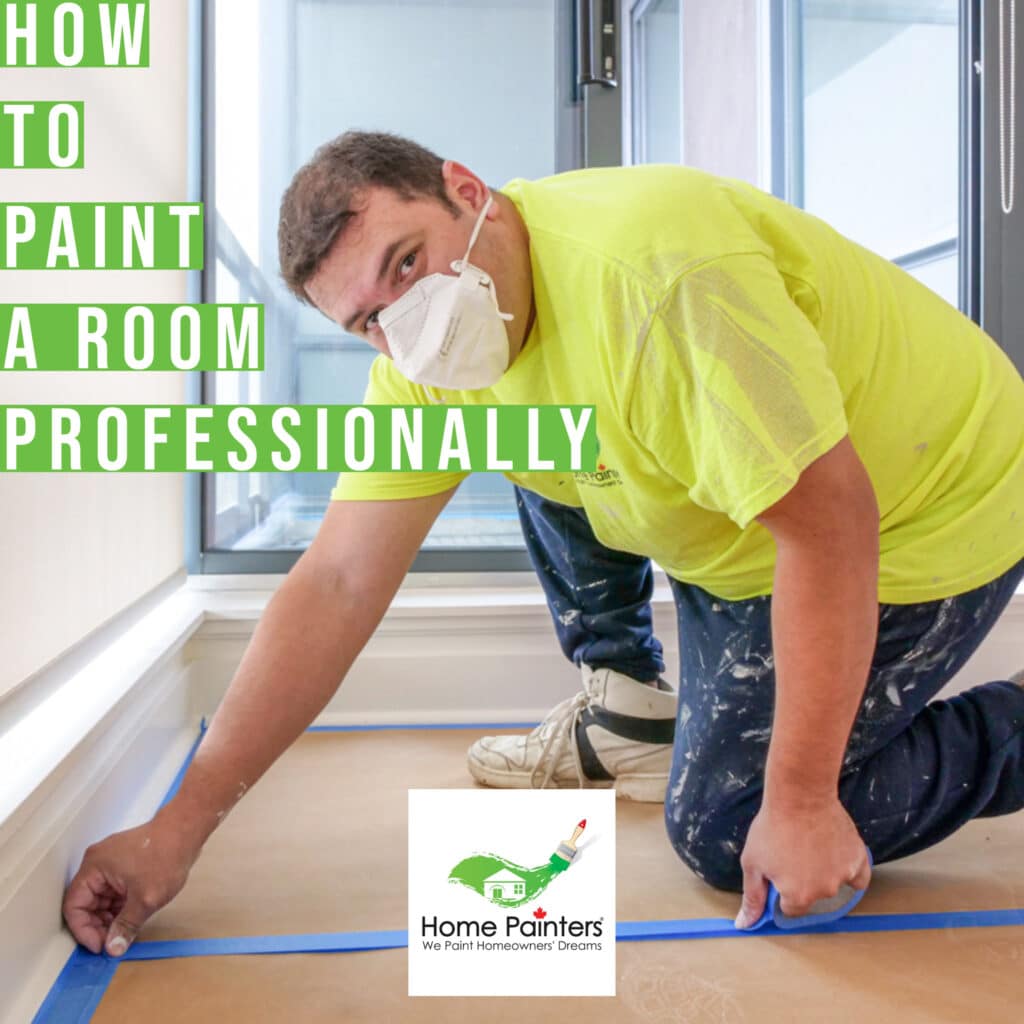 How To Paint a Room Professionally