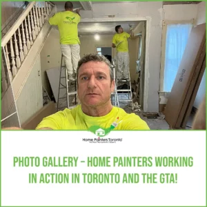 Photo Gallery Home Painters Working in Action in Toronto and the GTA Image