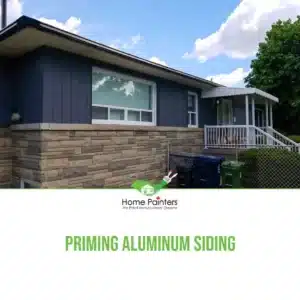 Priming Aluminum Siding