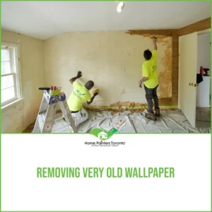 Removing Very Old Wallpaper