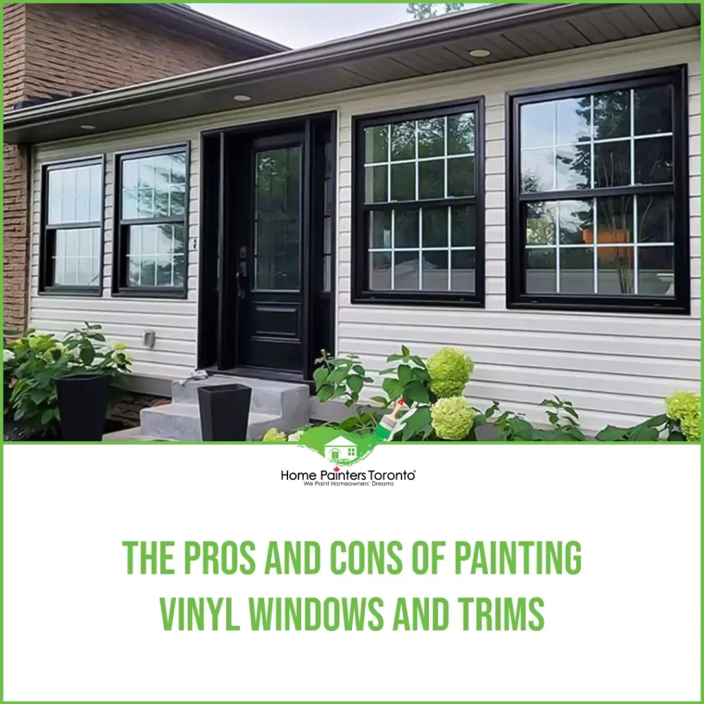 The Pros and Cons of Painting Vinyl Windows and Trims Image