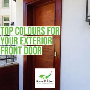 Top Colours For Your Exterior Front Door