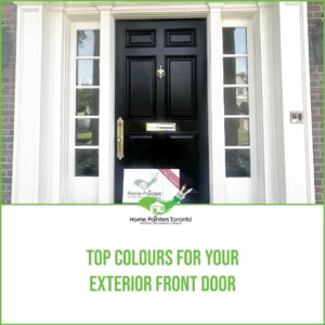 Top Colours For Your Exterior Front Door