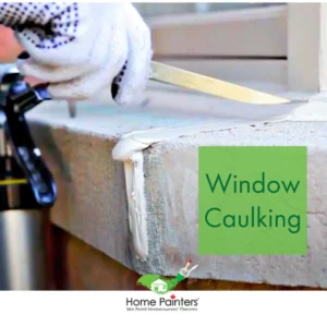 How To Do Window Caulking Image