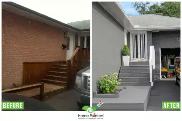 Brick Painting Home Painters Exterior Design