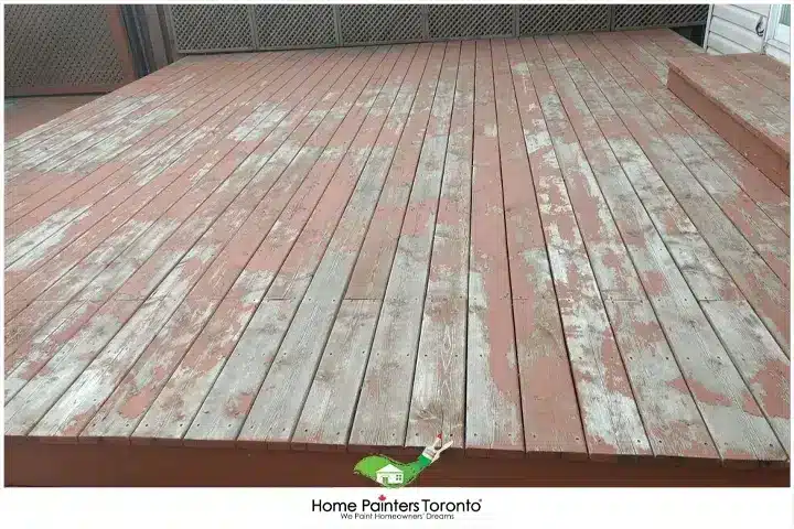 Chipped Or Peeled Porch Paint