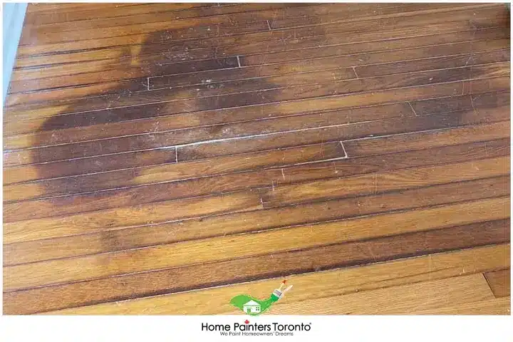 Damaged Hardwood Floors