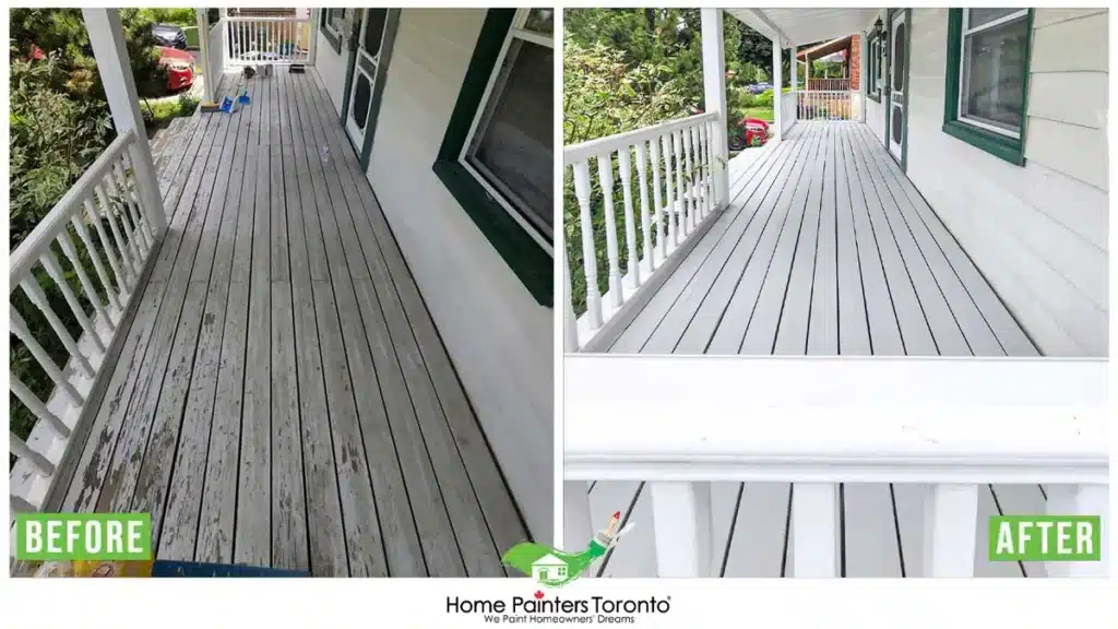 Deck Staining By Home Painters Toronto