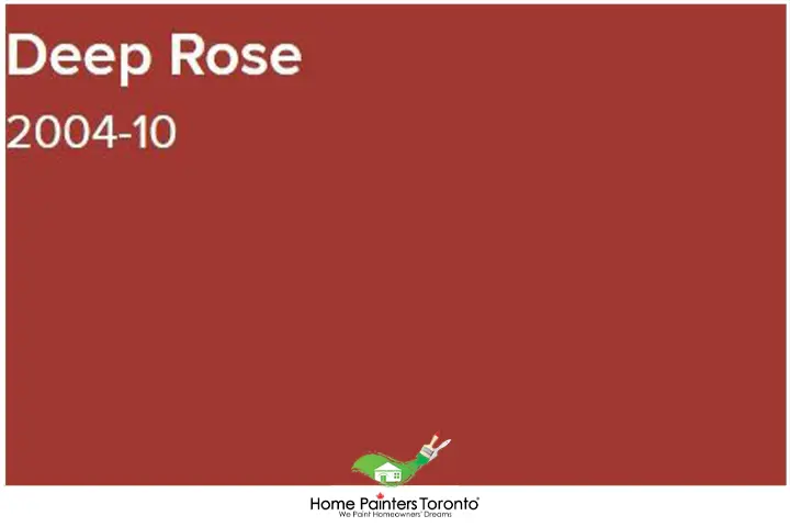 Deep Rose Benjamin Moore Colour