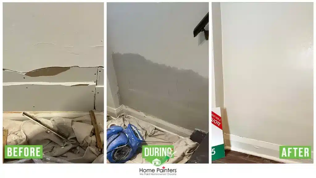 Drywall Ceiling Repair by Home Painters Toronto