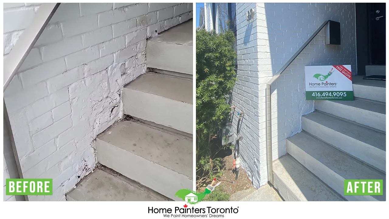 Exterior Brick Painting