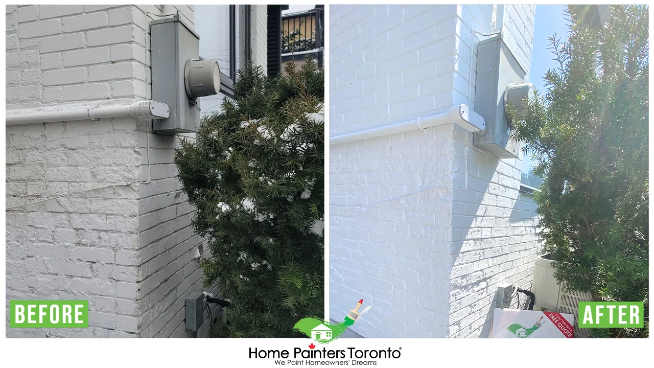 Exterior Brick Painting