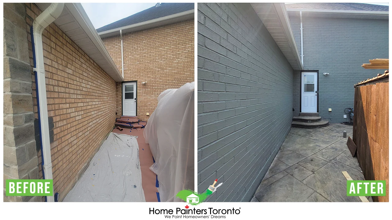 Exterior Brick Painting