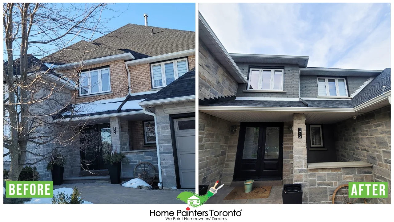 Exterior Brick Painting