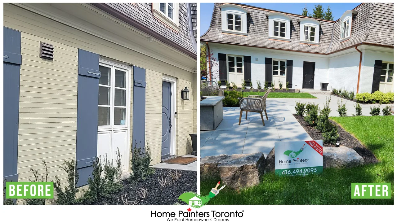 Exterior Brick Painting