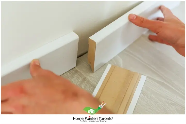 Installation of Shoe Moulding Without Nails