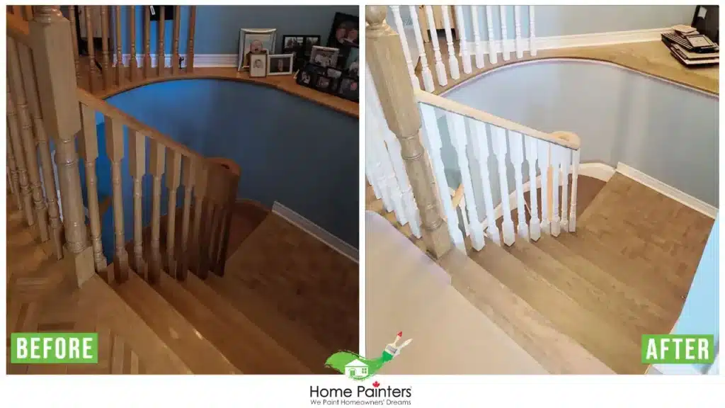 Staircase Painting and Staining