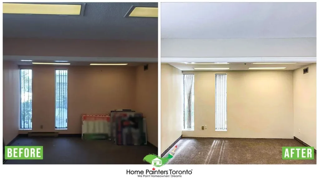 Interior Wall Painting And Popcorn Ceiling Flattening